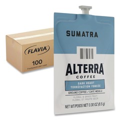 FLAVIA 48017 Alterra Coffee Freshpack – Sumatra (100/CT) New