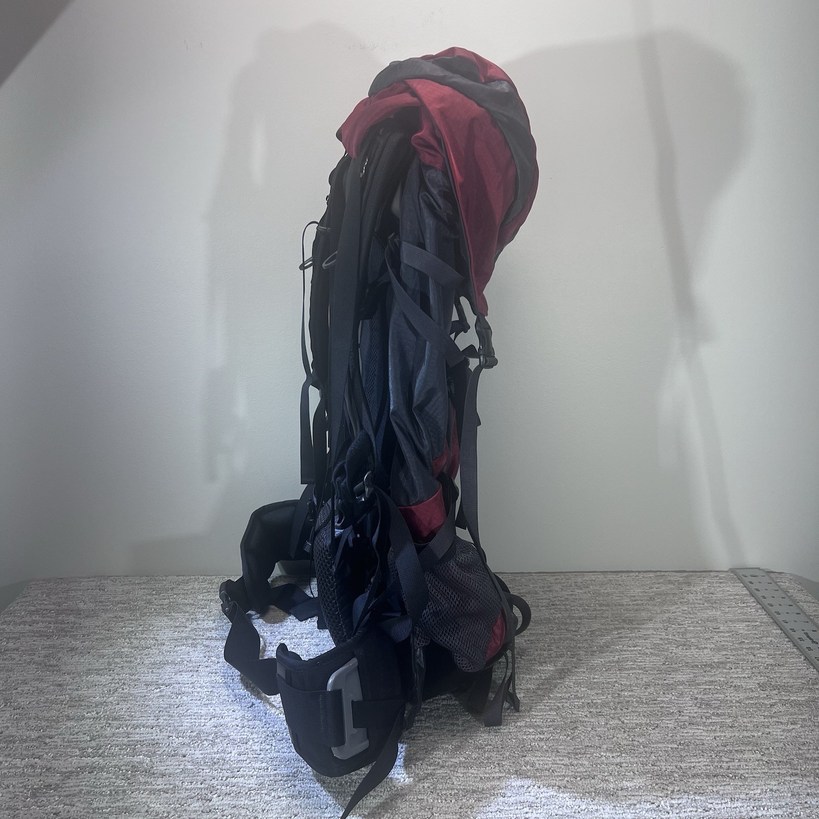 Gregory Palisade 80L Internal Frame Backpacking Backpack Sz Large Red Black 5