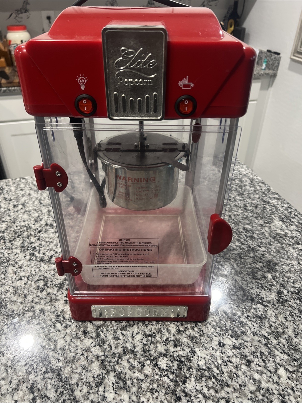 Elite Popcorn Machine gallery