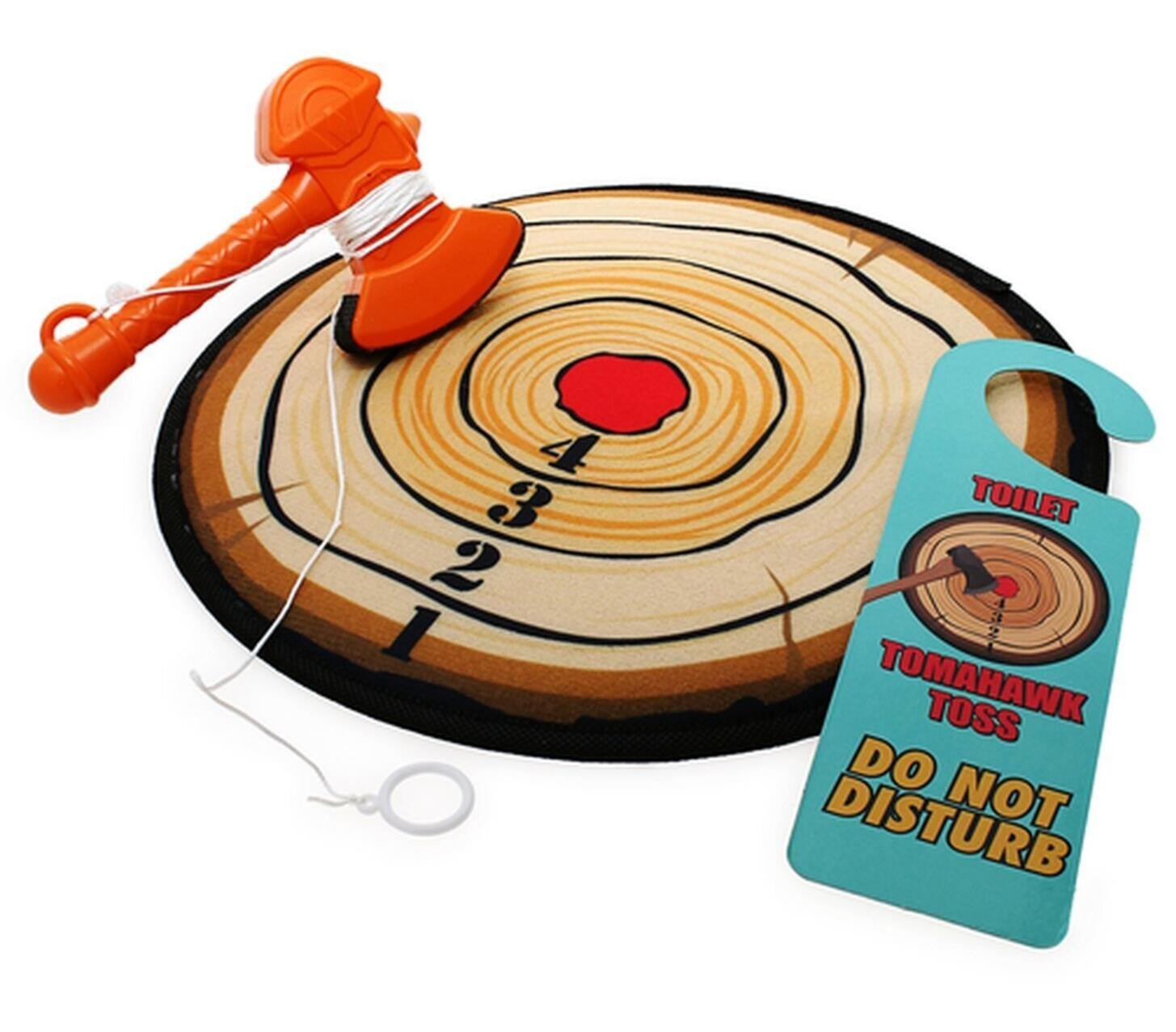 Toilet Potty Tomahawk Toss Game - Target Dartboard - Funny Gag Joke Gift Toy gallery