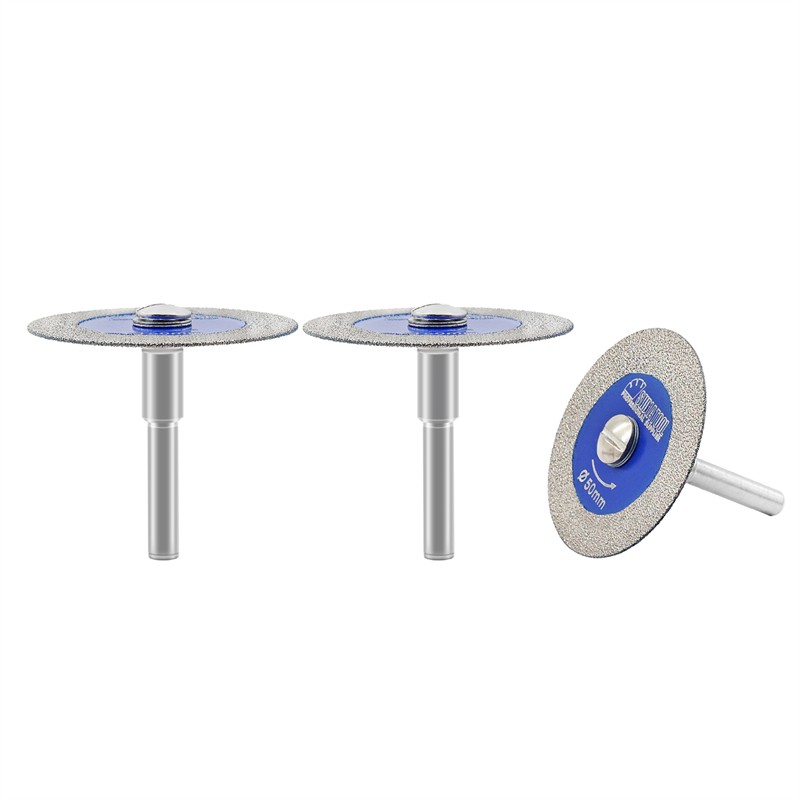 3pc Diamond Glass Saw Blade Cutting Dics Engraving Discs Cut-of Wheel Hand blade gallery