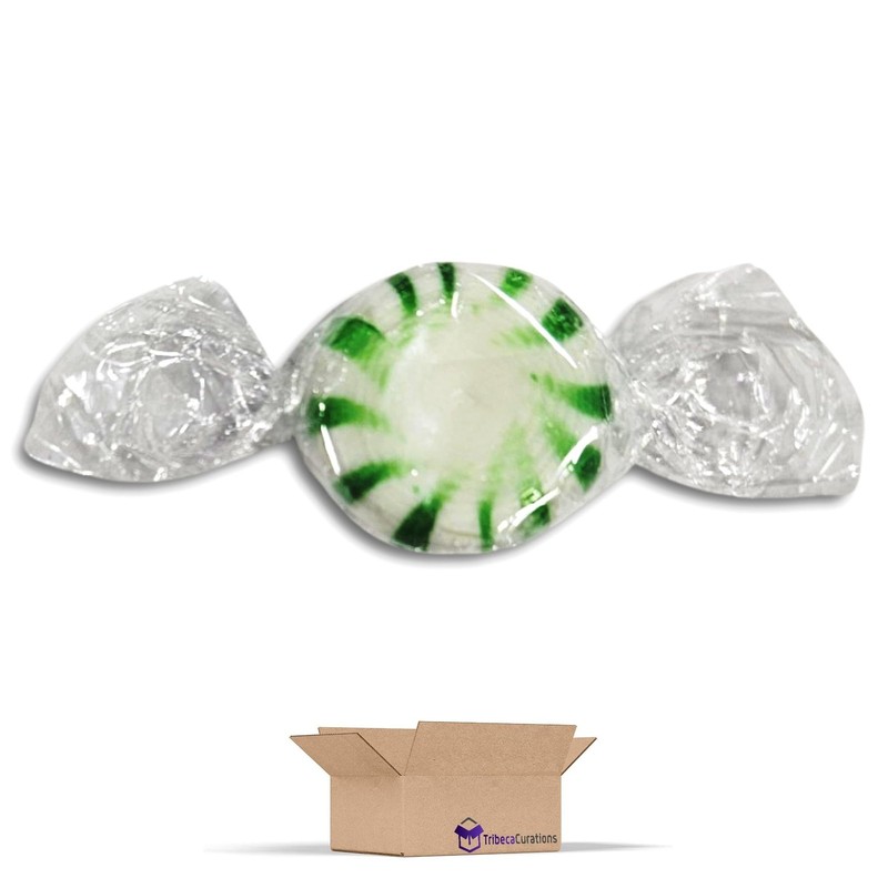 Green & White Individually Wrapped Spearmint Starlight Mints Bulk 6 Pounds gallery