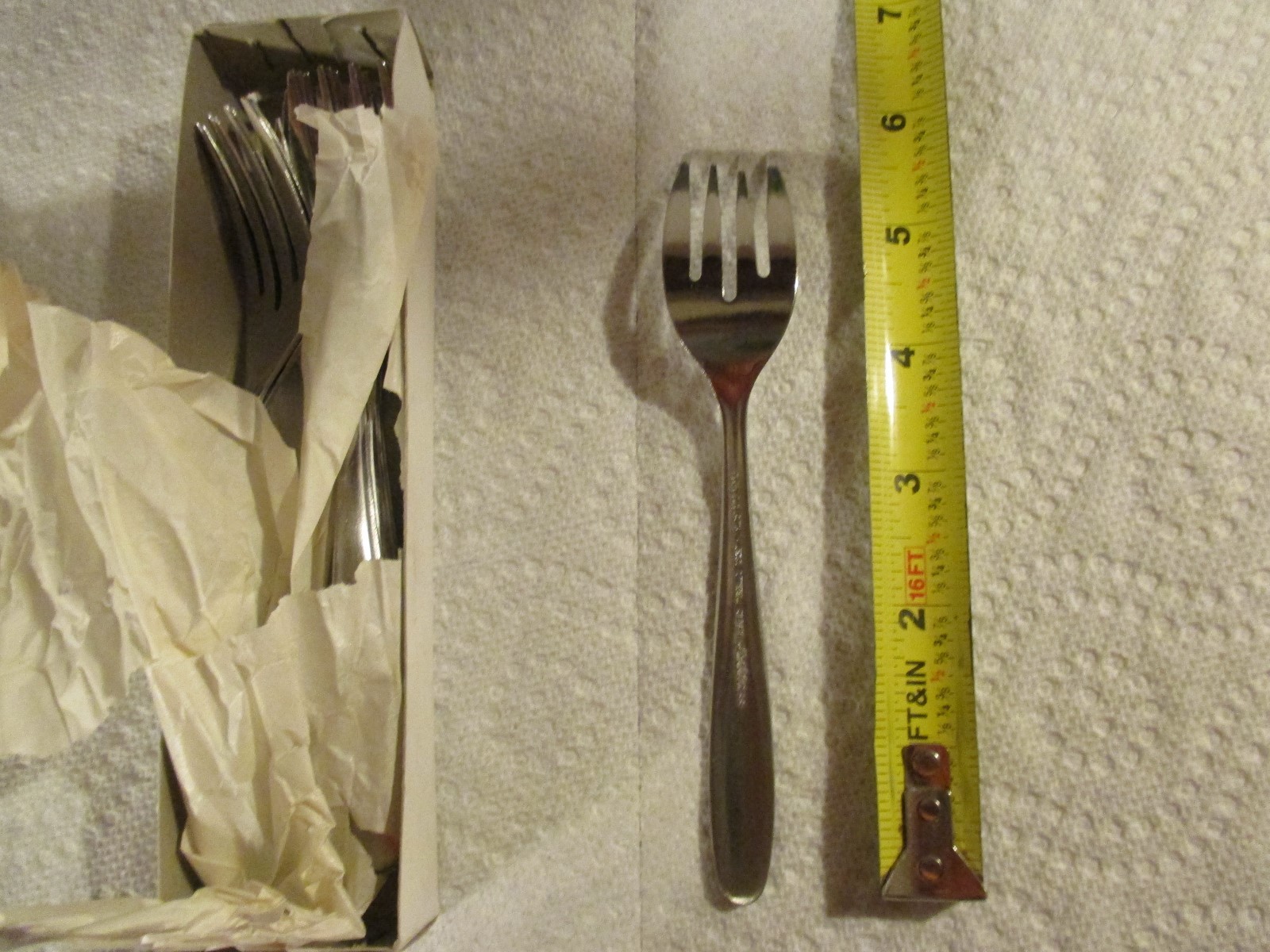 Delco Delta Tableware 5 7/8 inch Salad Fork 5 Dozen Forks gallery