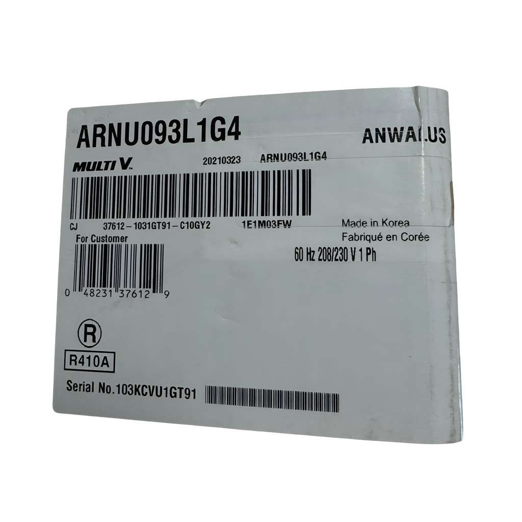 LG ARNU093L1G4 Ceiling Concealed Low Static Indoor Unit 9,000 BTU VRF HVAC gallery