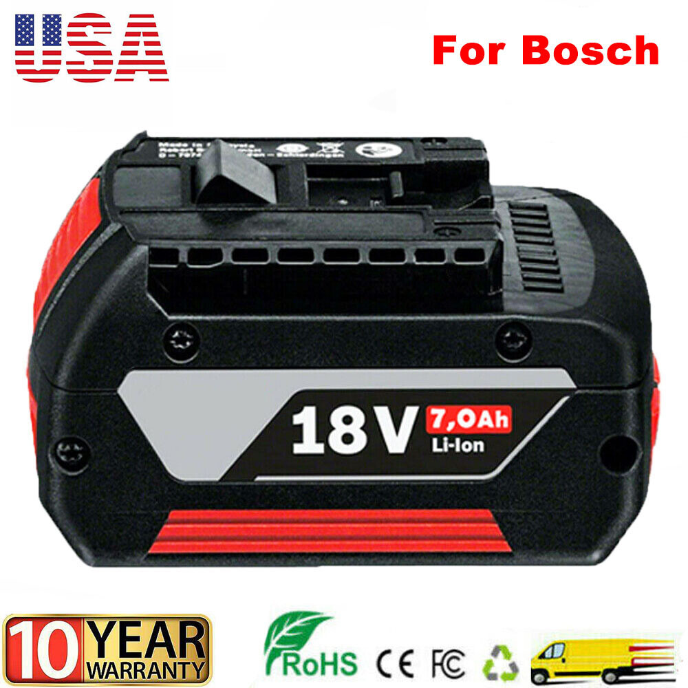 For BOSCH BAT609 18V CORE 18 Volt 7.0 Ah High Performance Battery BAT618 Li-ion gallery