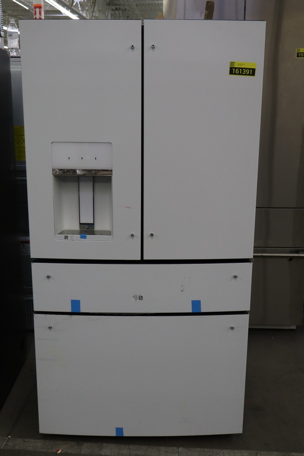 GE Cafe CXE22DP4PW2 36" Matte White CD French Door Refrigerator NOB #161391 gallery