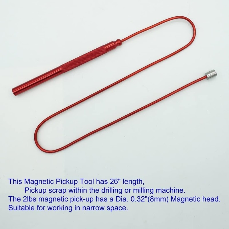 Flexible Magnetic Pickup Tool Set2LB & 5LB 26 Bendable Extension Magnetic Pickup gallery