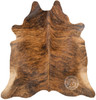 Real Cowhide Rug Brindle - Size 6 X 6' gallery