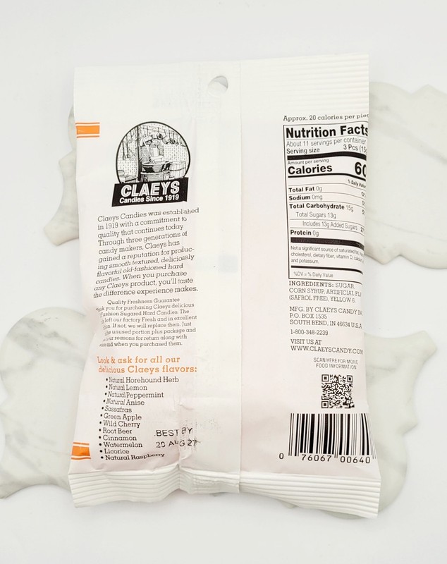 Claeys Sassafras Sanded Candy Drops Hard Candies Natural Gluten Free 6oz gallery
