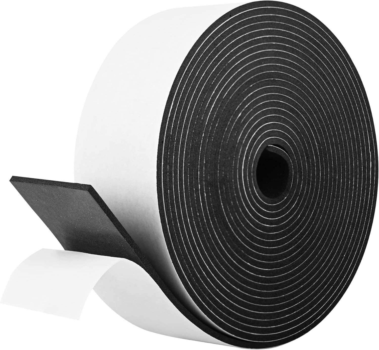 Self Adhesive Foam Tape Weatherstrip 2In x 1/8In x 20Ft High Density Foam Ins... gallery