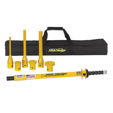 Slide Sledge 211105 Slide Hammer Sledge, 9 Lb., 30", W/ 6 Tips gallery