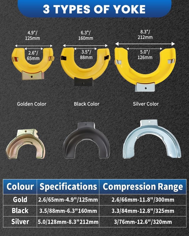 SIXIWANZI Spring Compressor Tool, Universal Coil Tool,... gallery