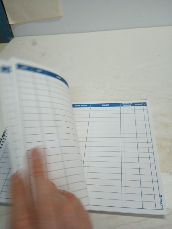 1 Adams Activity Log Book Spiral Bound 100 Pages 8.5 x 11 White (Pack of 1) gallery