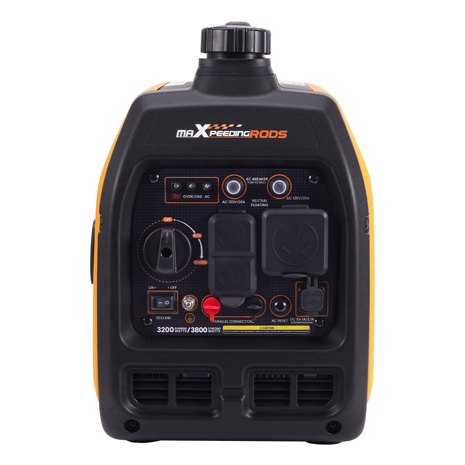 MXR3800 3800W Portable Inverter Generator Quiet 58dB Home Backup RV Camping gallery