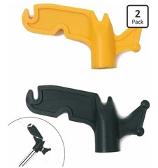 TonGass (2-Pack Multi-Purpose Plastic Utility Hook Attachment