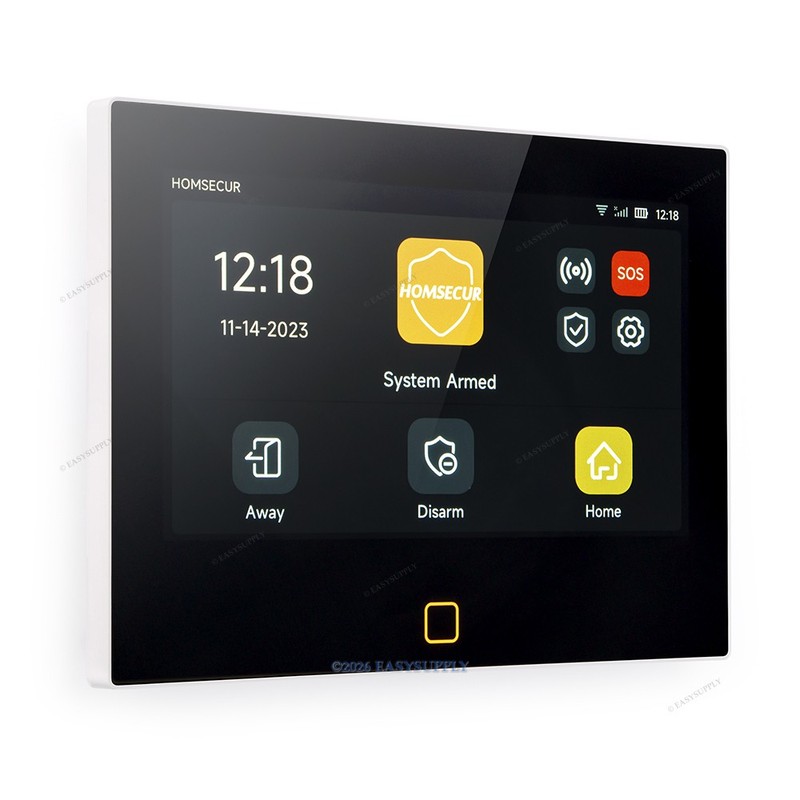 WiFi App Touchscreen Wireless Home security DIY Burglar House Alarm System Kit gallery
