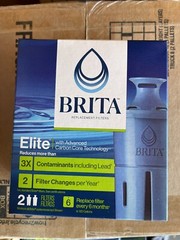 Brita Longlast Replacement Filters for Pitchers Dispensers – 2 Count