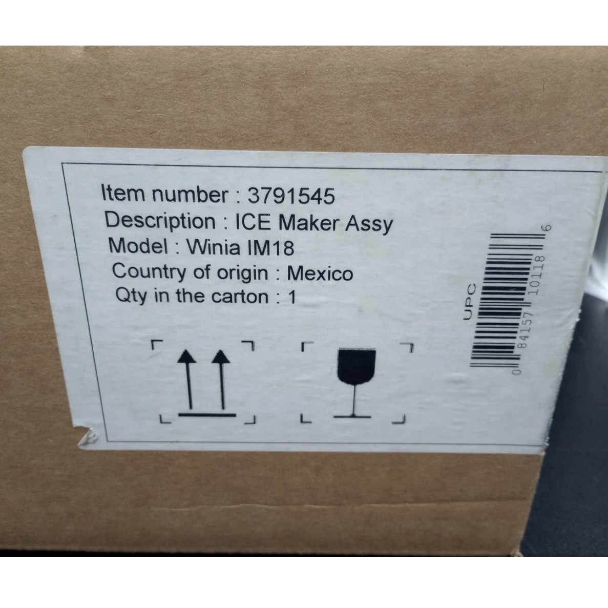 Top-Mount Refrigerator Ice Maker Kit IM18 - 3791545 W10190965 New gallery