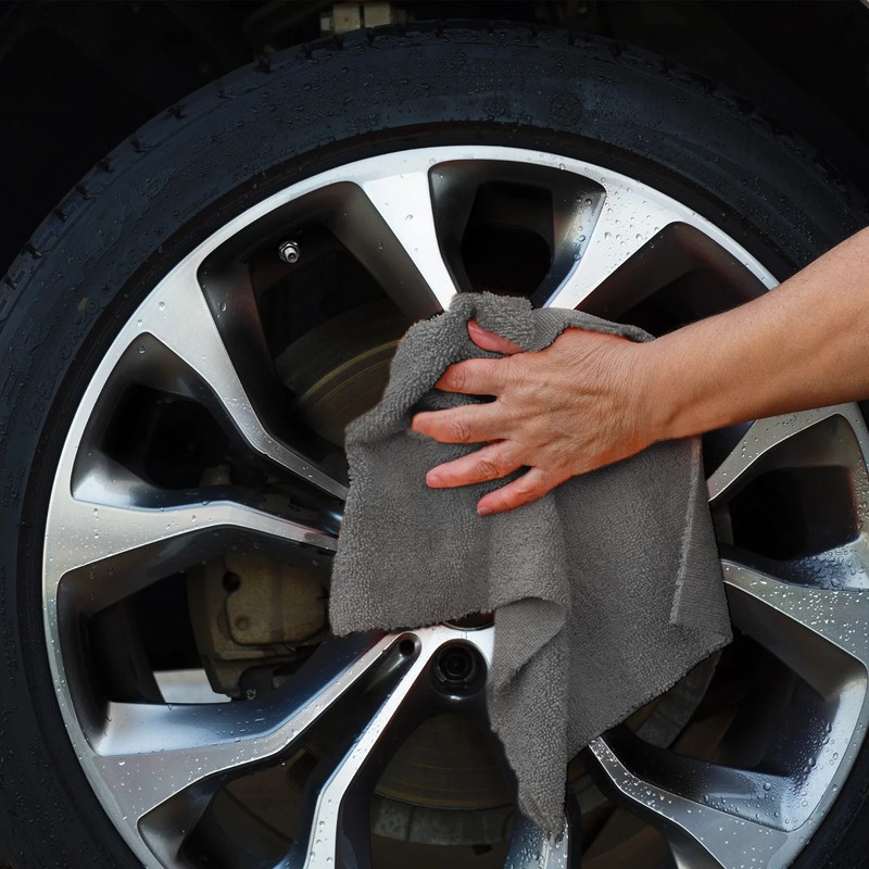 Auto Drive 14" x 14" Multipurpose Microfiber Towels, 30 pack, Multicolor gallery