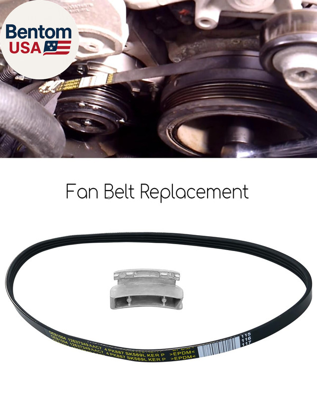 12658178 Air Conditioning Compressor Drive Belt with Tool Fit for Chevrolet Silv gallery