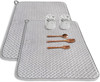2 Pack Microfiber Dish Drying Mat,24*17 inch Absorbent Dish Drainer Kitchen Coun gallery