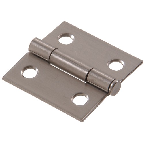 Hillman Square Corner Door Hinge Stainless Steel (2") 2 Pack gallery