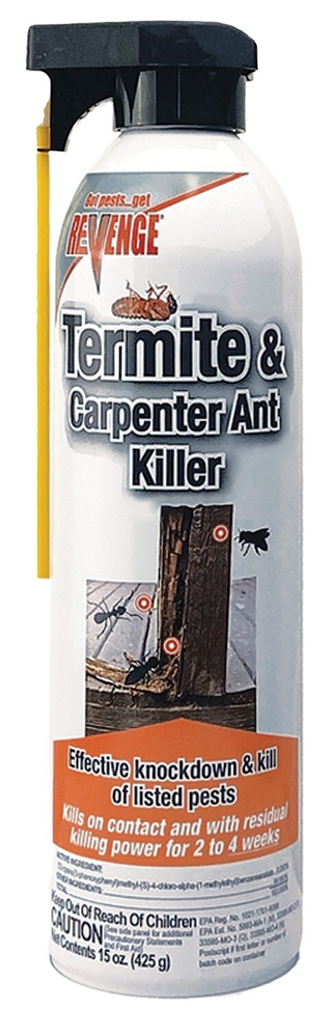 Revenge 4623 Termite & Carpenter Ant Killer 15 Oz Ready To Use Aerosol Spray Can gallery