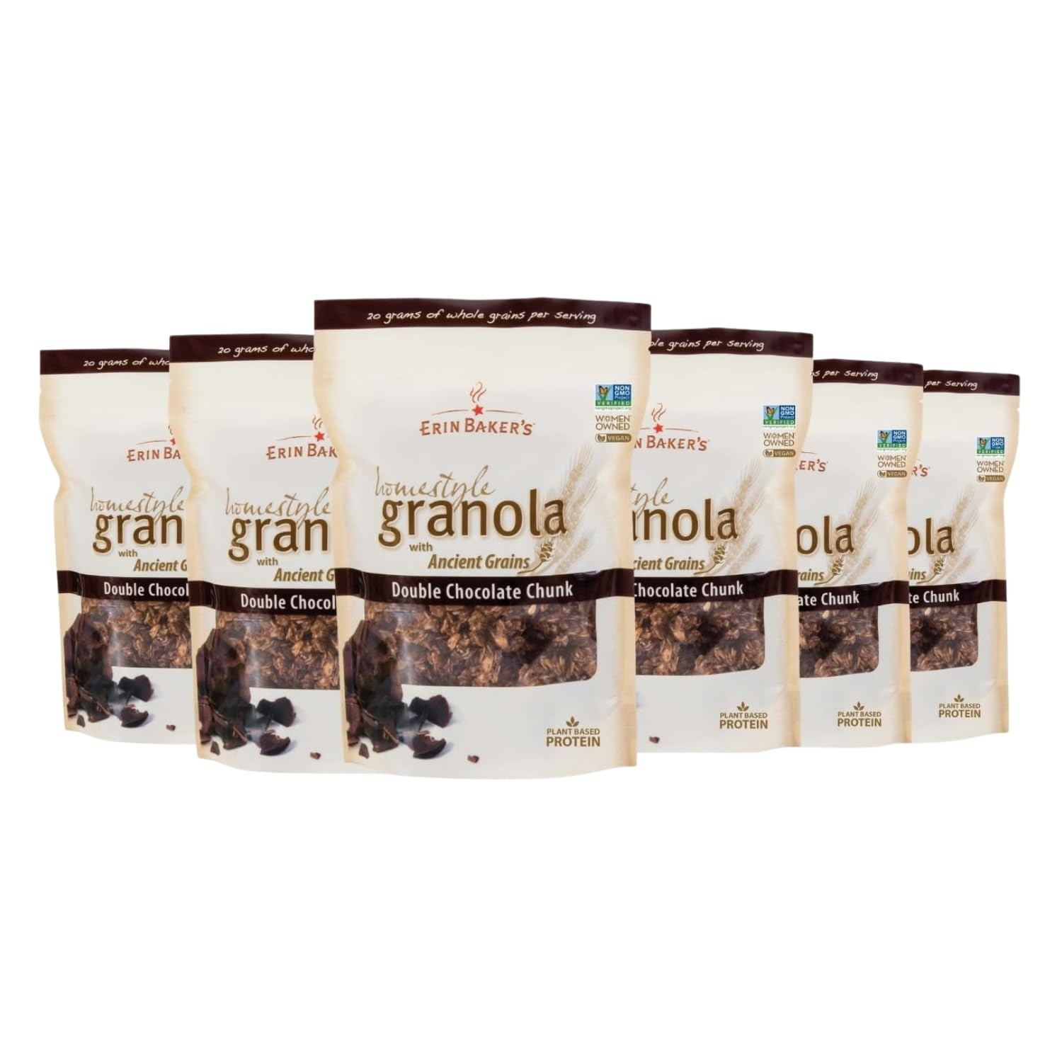Erin Baker’s Homestyle Double Chocolate Granola with Ancient Grains - Made fr... gallery