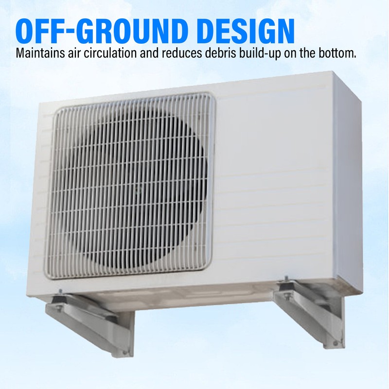 39.4" Extension Wall Mounting Bracket for Mini Split Air Conditioner Ductless AC gallery