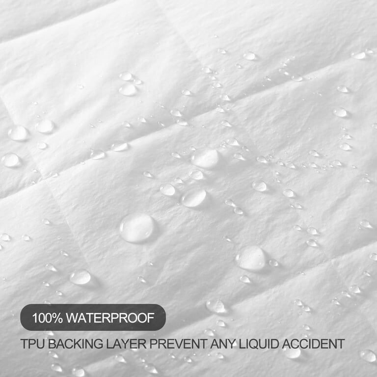 Extra Waterproof Mattress Protector Quilted Mattress Pad Cover Breathable Fitted gallery