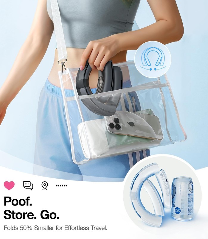 TORRAS COOLiFY Lite Neck Fan, [ #1 Wind Power], Portable Neck Fan with 14H Ba... gallery