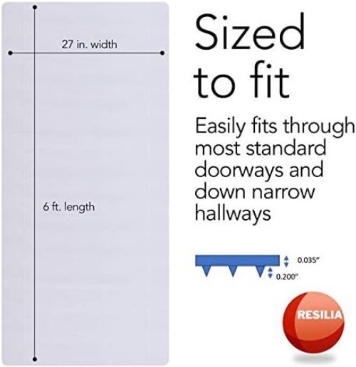 Deep-Pile Carpet Runner - Plastic Vinyl Carpet & Rug Protector, Waterproof Cl... gallery