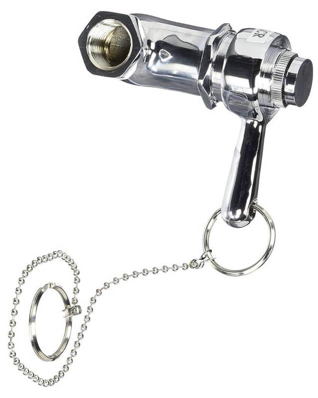 3x ProPlus Pull Chain Shower/Urinal Valve 2012040 Chrome-Finish Heavy Cast-Brass gallery
