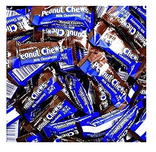 Goldenberg's Peanut Chews - Milk Chocolatey 225 Count , 4 Lbs