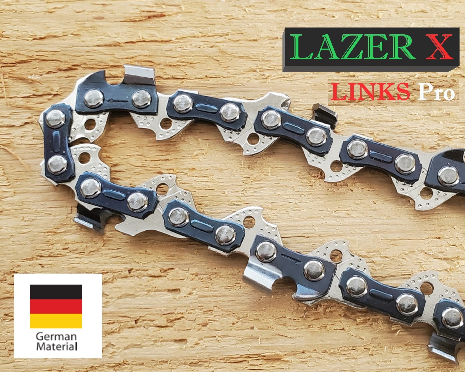 8" Chainsaw Chain Harbor Portland 68862 3/8LP 33DL *100% GERMAN STEEL* gallery