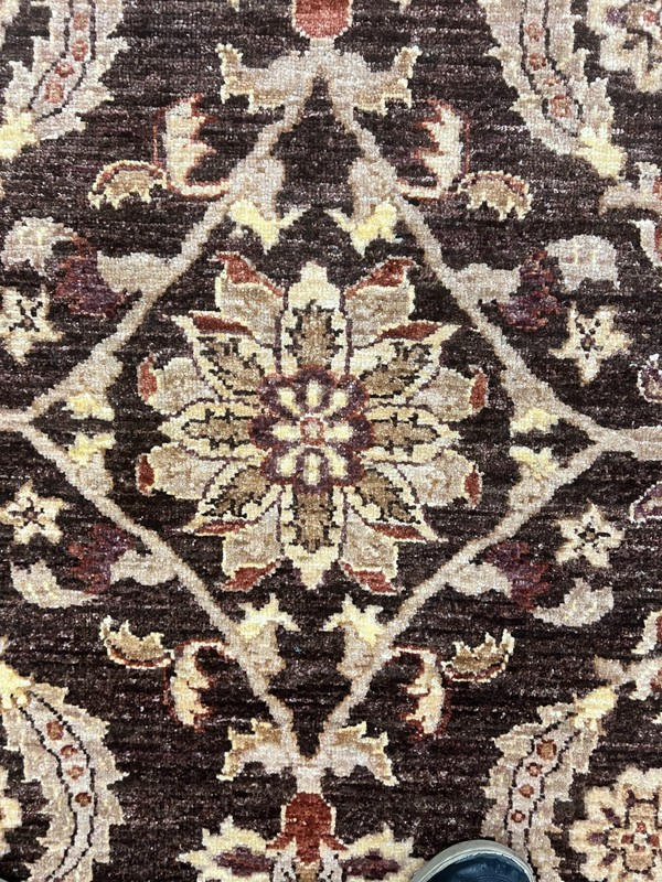 12' x 16'3" Pakistani Peshawar Oriental Rug - Hand Made - 100% Wool - Veg Dye gallery