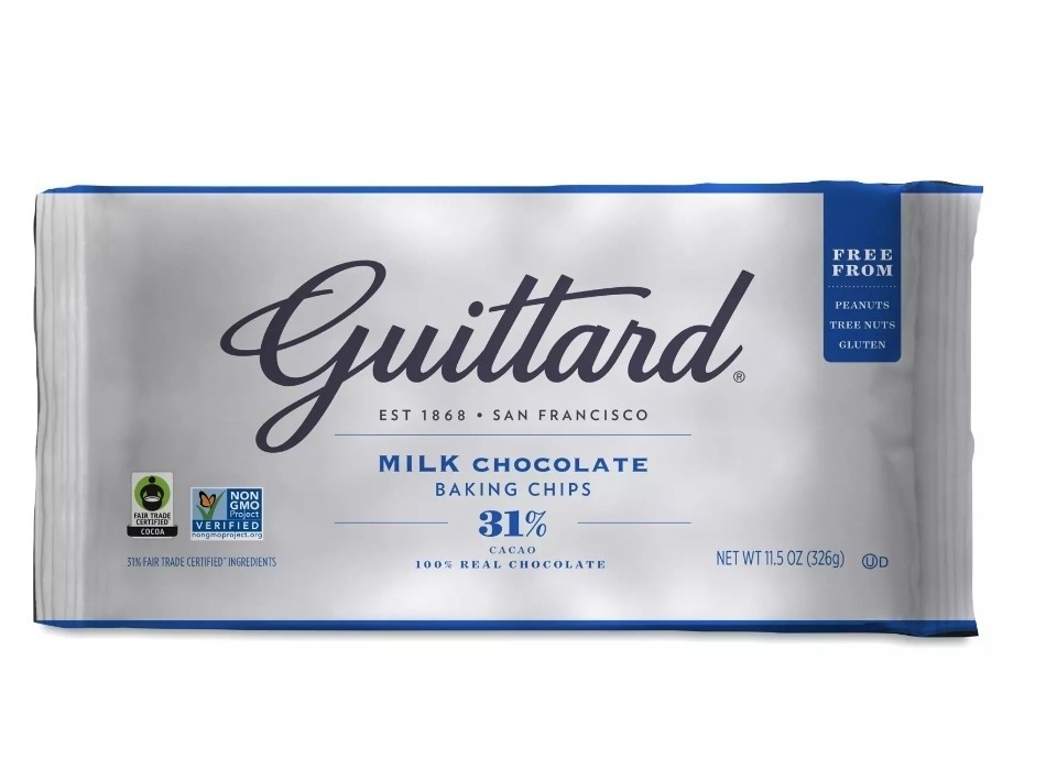 2 Pack Guittard Baking Chips, Milk Chocolate, 11.5 oz Free Shipping gallery