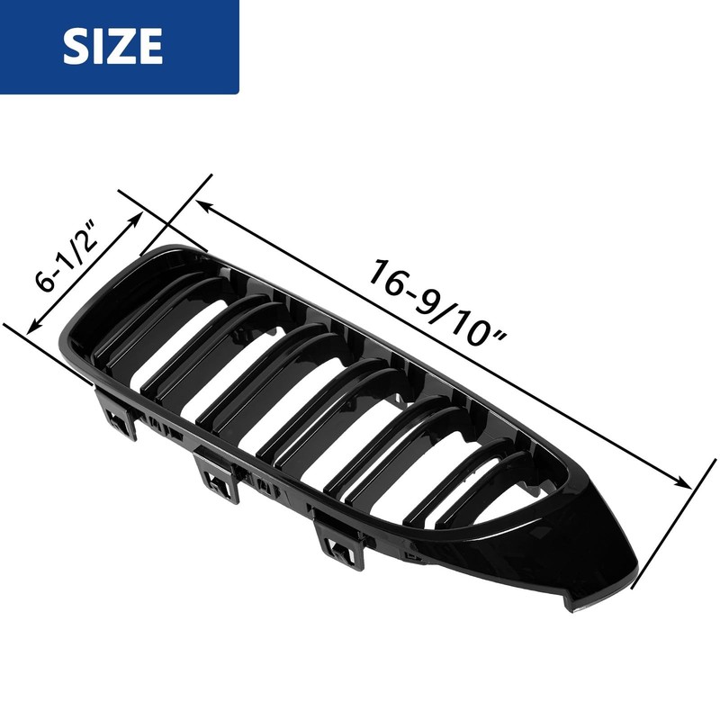 F32 Grille,Front Kidney Grille Grill Compatible for 4 Series F32 F33 F36 (201... gallery