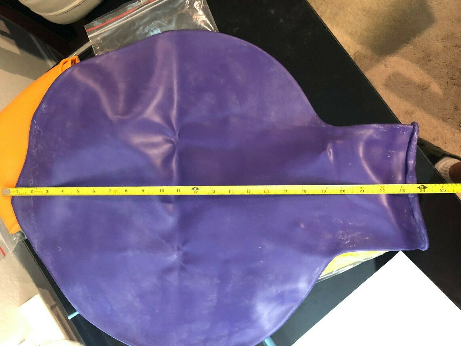 True Genuine Giant CATTEX Latex Climb-In Balloon 6 foot - Extra Wide Neck Looner gallery