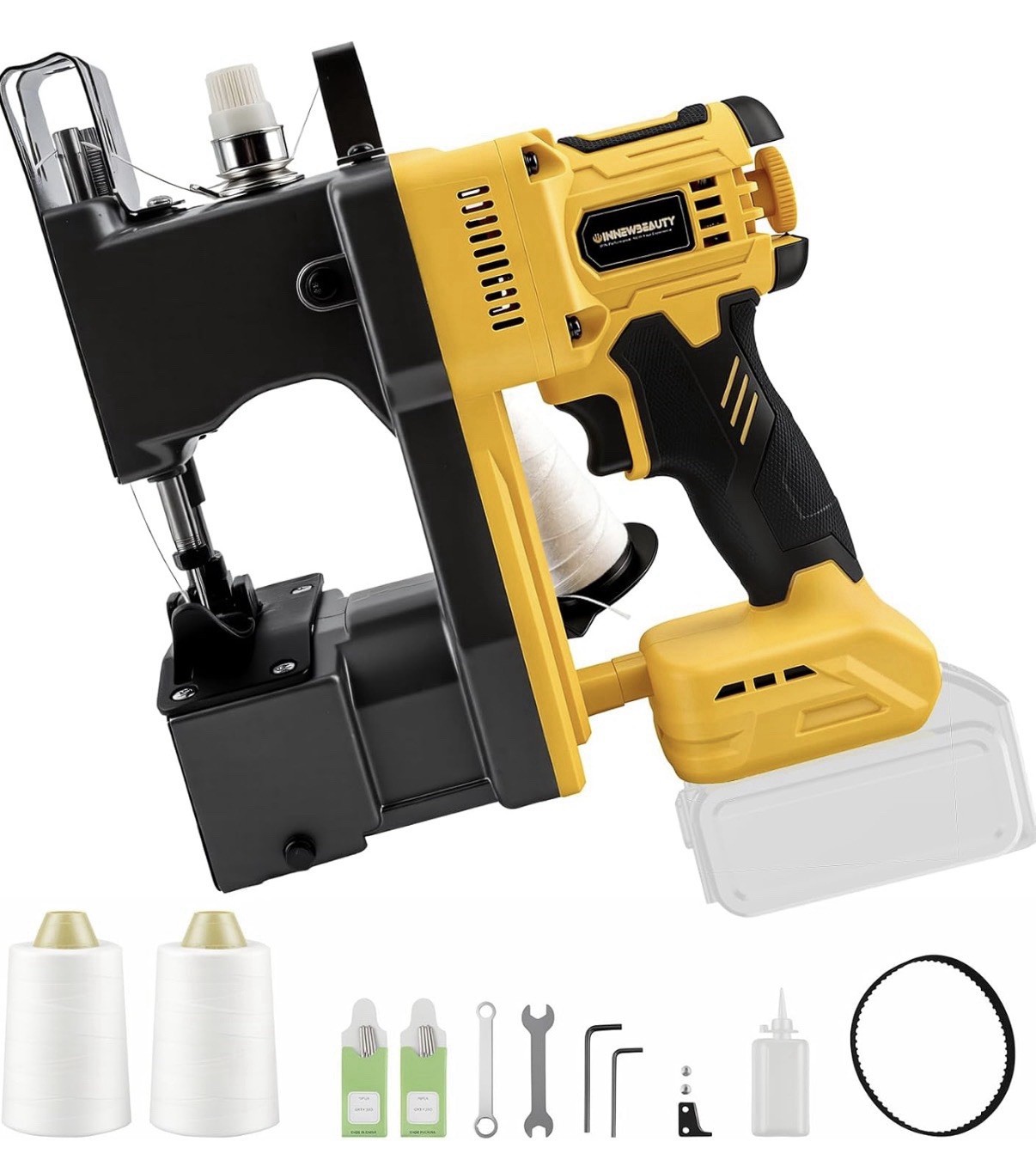 Cordless Bag Closing Machine Compatible with Dewalt 20V Battery Not Included gallery
