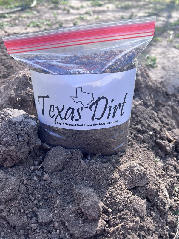 TEXAS DIRT - Top / Ground Soil - For Texans Out of State or Country. gallery