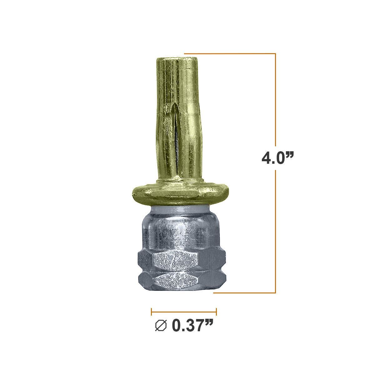 Sammys XP 35 3/8 Inch Vertical Threaded Rod, Steel Electro-Zinc Finish 25 Pieces gallery