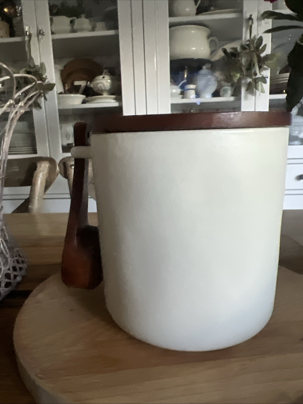 Hearth & Hand Magnolia Stoneware Coffee Canister With Lid And Spoon Farmhouse gallery