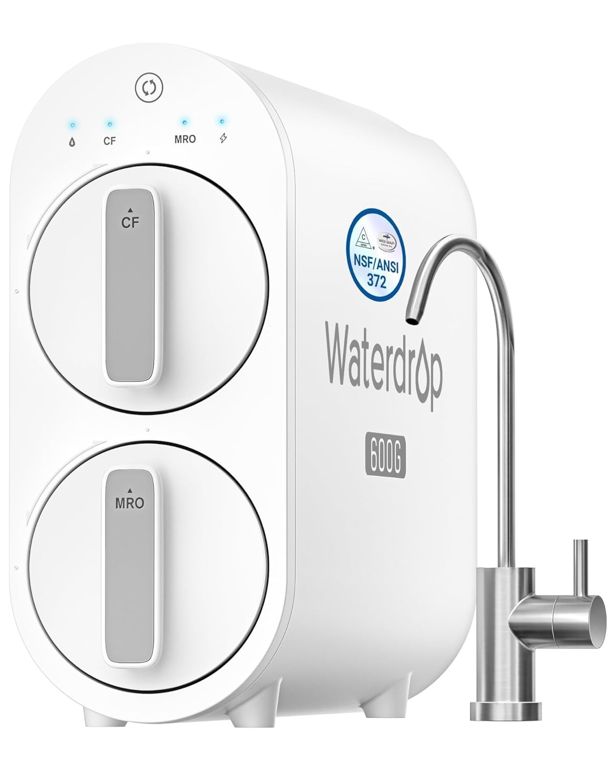 Waterdrop G2P600 Reverse Osmosis System, 600 GPD, 7 Stage Tankless Water Filter gallery