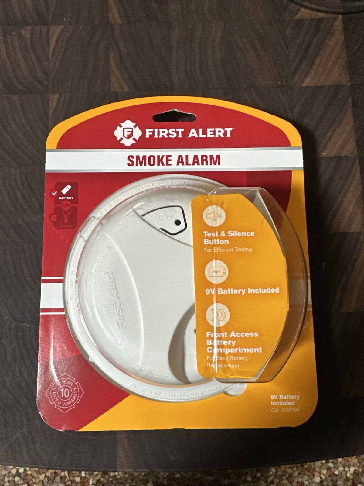 First Alert Battery Ionization Smoke Alarm Detector Safety All Rooms 1039796 NEW gallery