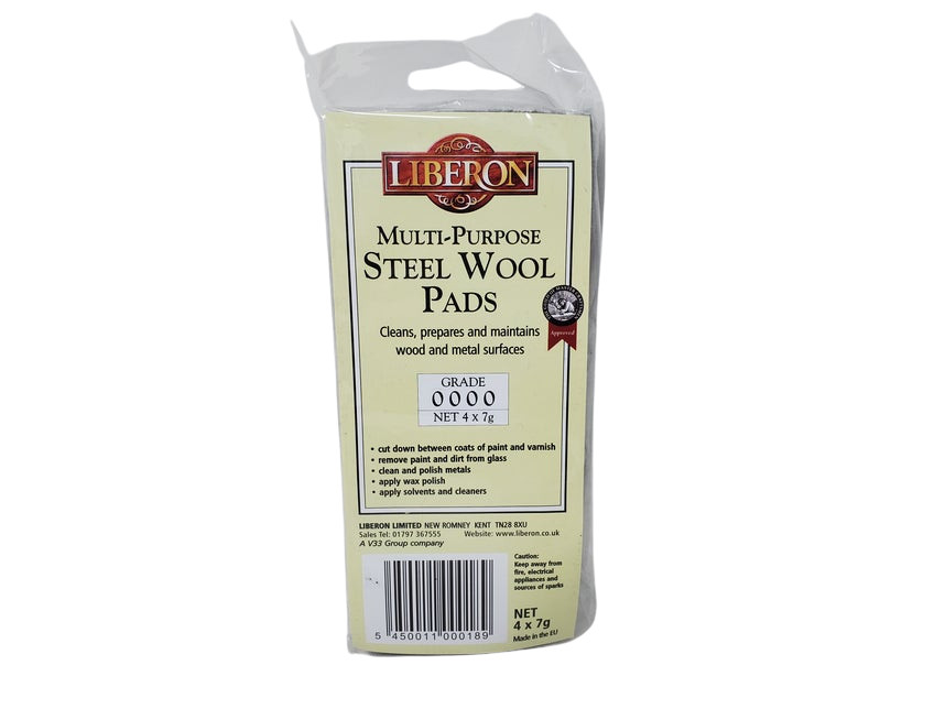 Liberon - Steel Wool Pads: Multipurpose Grade 0000 gallery