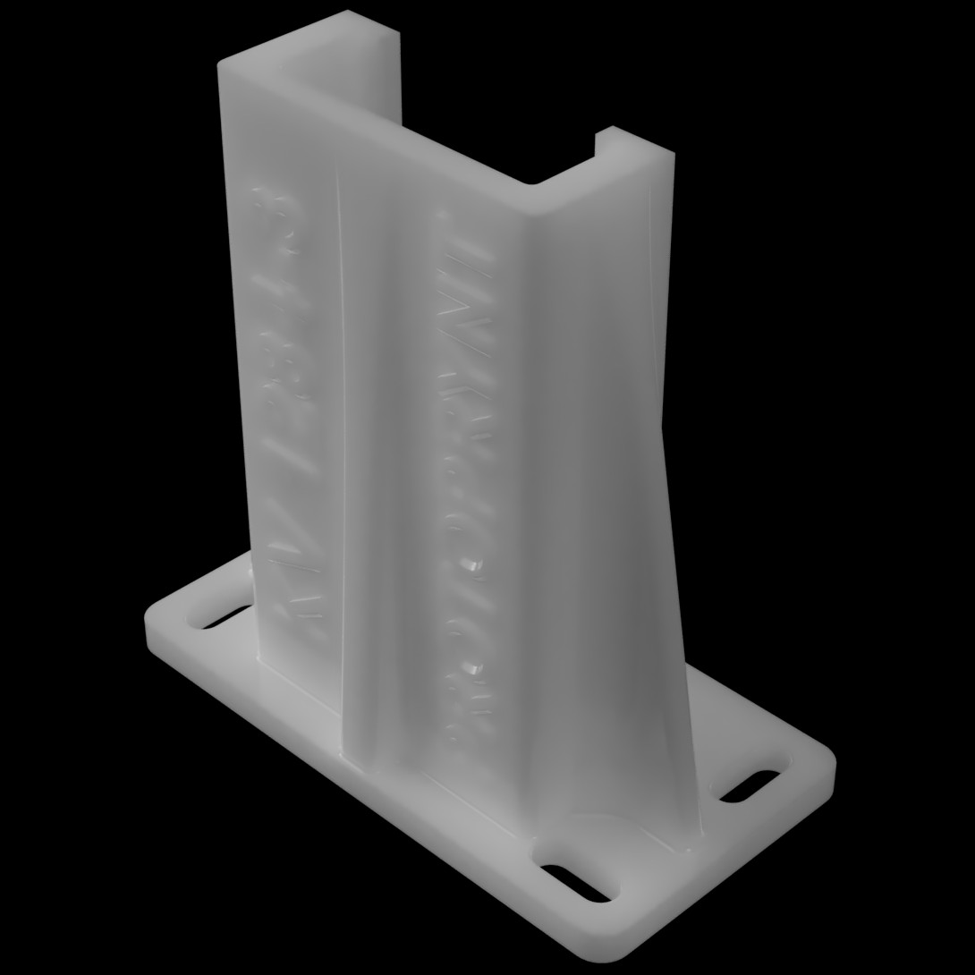[2 PACK] Kitchen Drawer Slide Rail Bracket - Replaces Knape & Vogt KV 1284-3 gallery