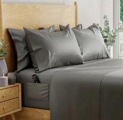 Dream care 100% Eucalyptus Sheets, Queen Bed Sheet Set, Tencel, Lyocell