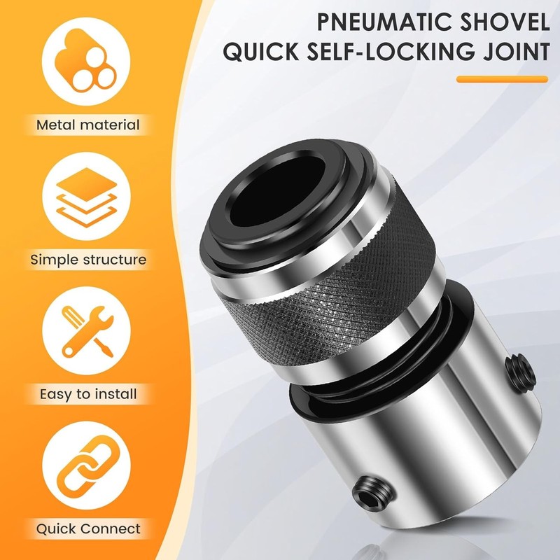Quick Change Chisel Retainer, Air Hammer Retaining Quick Chuck, Easy to Install gallery