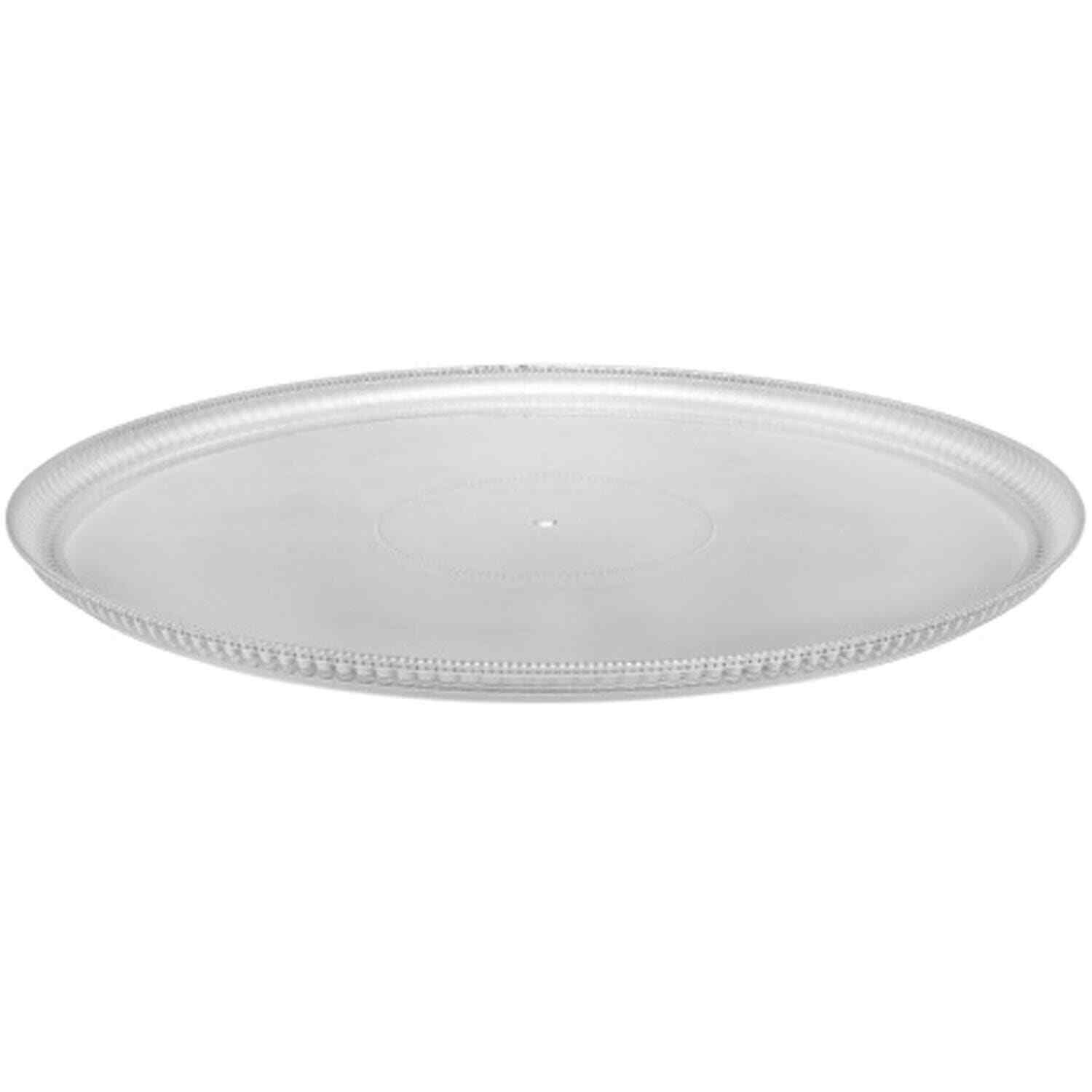 16" Clear Plastic Tray - Events and Casual Use gallery